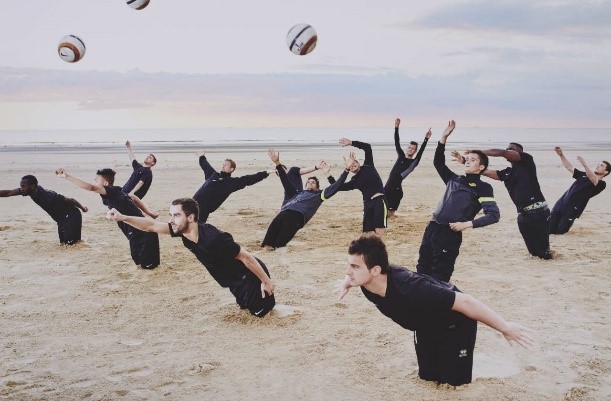 Kristine THIEMANN, Le sable doré Babyfoot, 2014